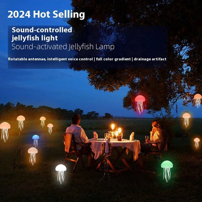 Captivating Jellyfish Lamp with Adjustable Tentacles and Mesmerizing Color-Changing Effects for Relaxation and Ambiance