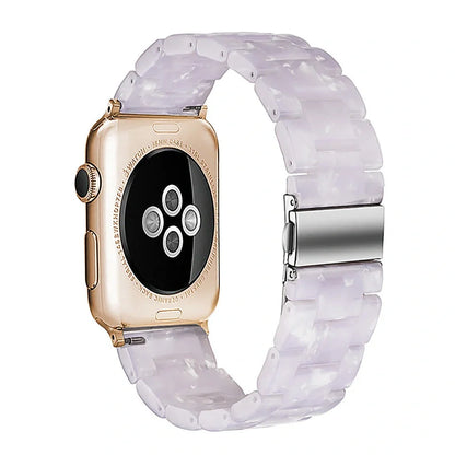 Apple Resin Slim Watch Band in multiple colours showing lightweight 35g construction and compatibility with Apple Watch