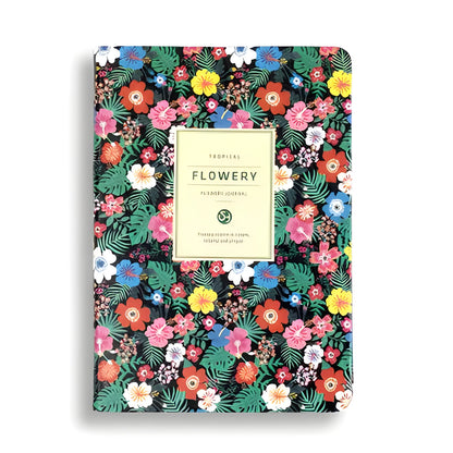 Leather notebook with wireless binding and 120gsm Daolin paper in A5 and A6 sizes