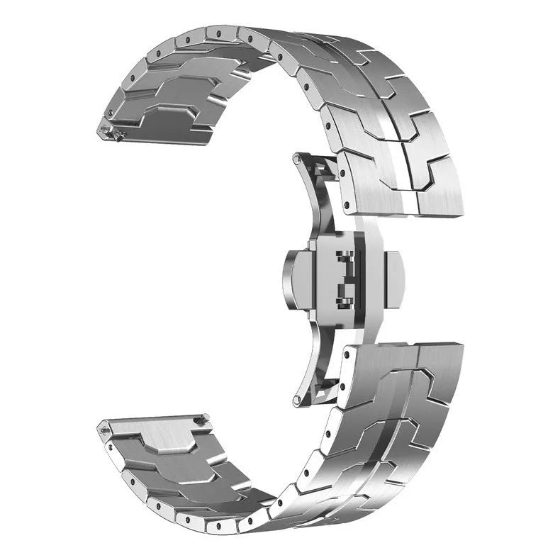 Stainless steel watch band for Samsung Galaxy Watch with universal 20mm or 22mm fit in various colours