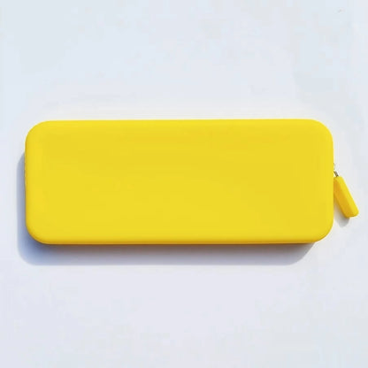 Silicone dustproof makeup brush storage bag in various colours with 20x8x2.5cm dimensions
