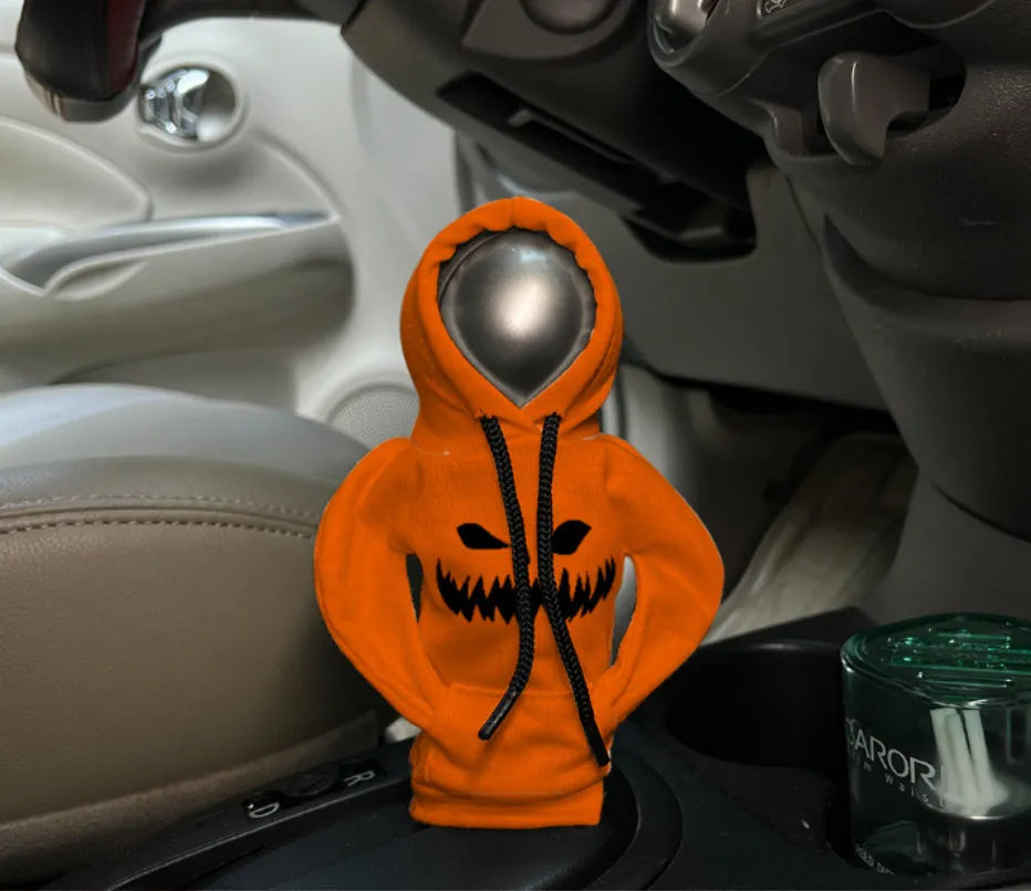 Halloween car gear decorative polyester handle rod cover, loose fit, single pack