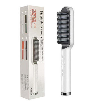 2-in-1 Hair Styler with Tourmaline Ceramic Heating, Intelligent Temperature Control, and Negative Ion Technology