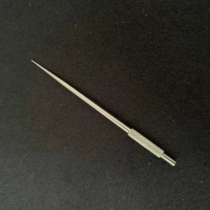 Premium stainless steel toothpick set with dental floss for portable, hassle-free dental care on the go