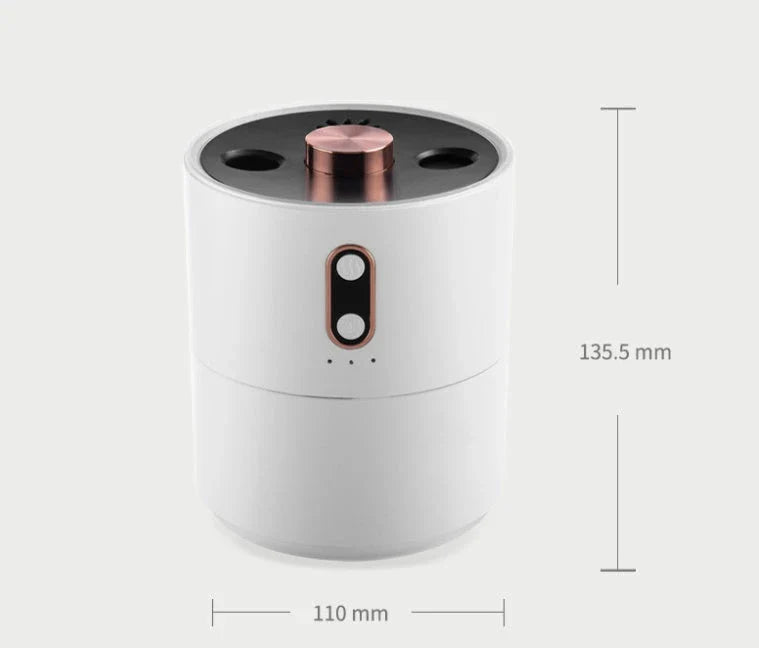 Premium Aroma Diffuser with Jellyfish Night Light - Compact and Portable Aromatherapy Humidifier with Mesmerizing Light Display