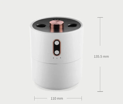 Premium Aroma Diffuser with Jellyfish Night Light - Compact and Portable Aromatherapy Humidifier with Mesmerizing Light Display