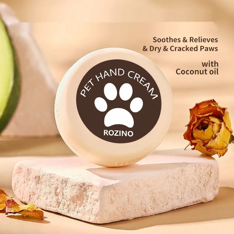 Pet lotion for dogs and cats, dedicated nourishing moisturising hand cream in a 20g squeeze tube with glycerin formula suitable for all pets