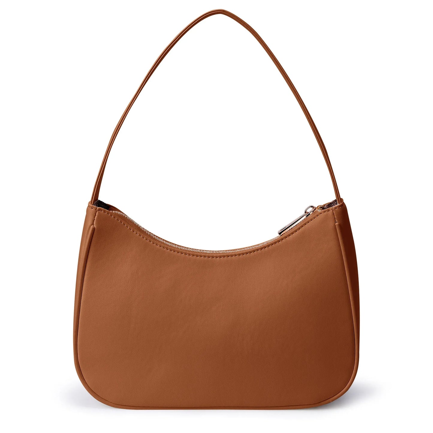 Retro waterproof shoulder bag in synthetic PU leather available in multiple colours