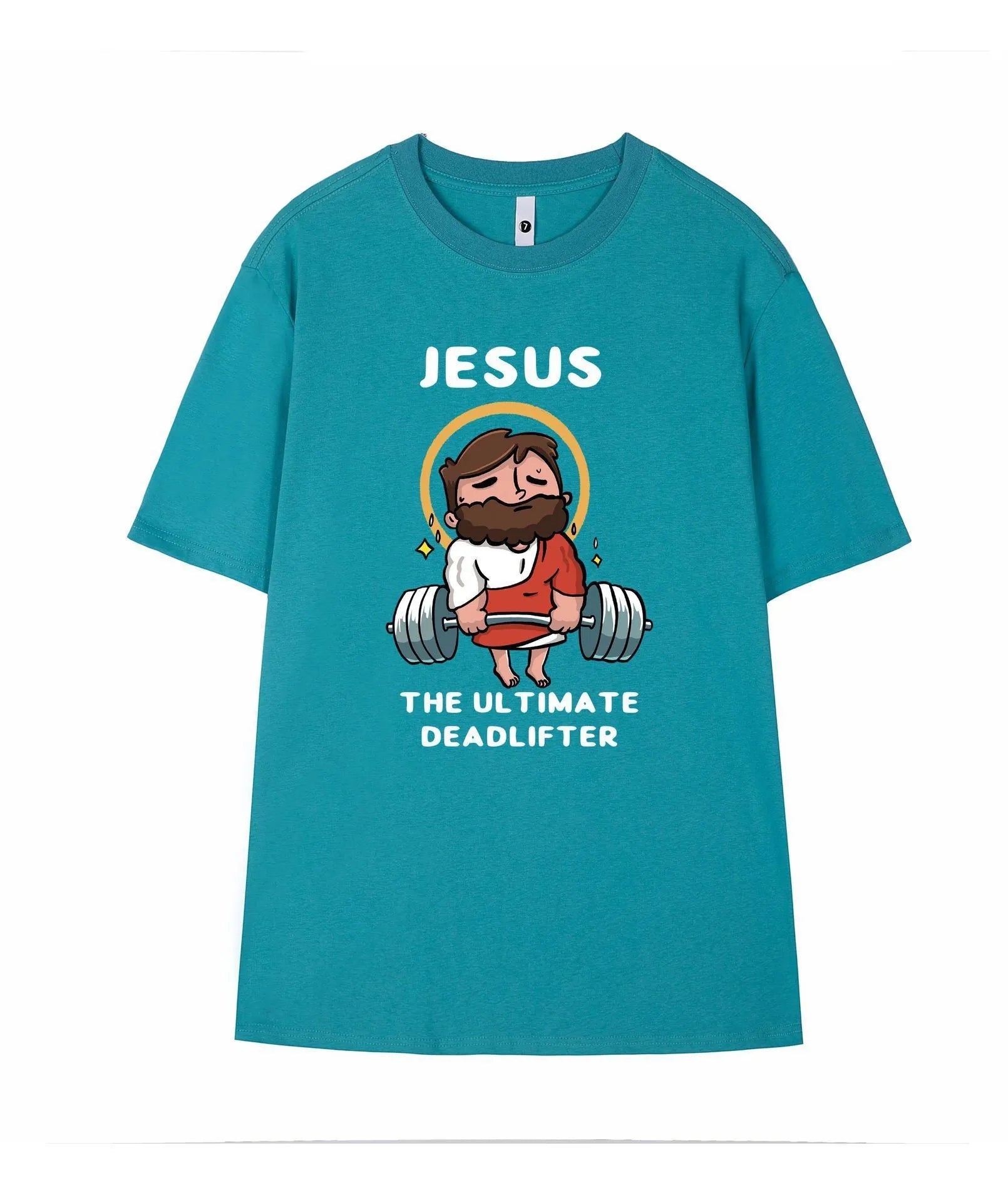 Men's plain cotton short sleeve T-shirt for custom printing, shown in various colours.