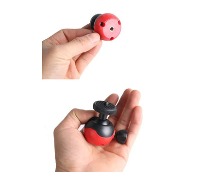 Black octopus tripod with flexible rubber legs wrapped around a pole, holding a smartphone.