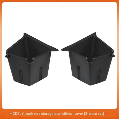 TPE protective cover for Tesla Model Y trunk side storage box