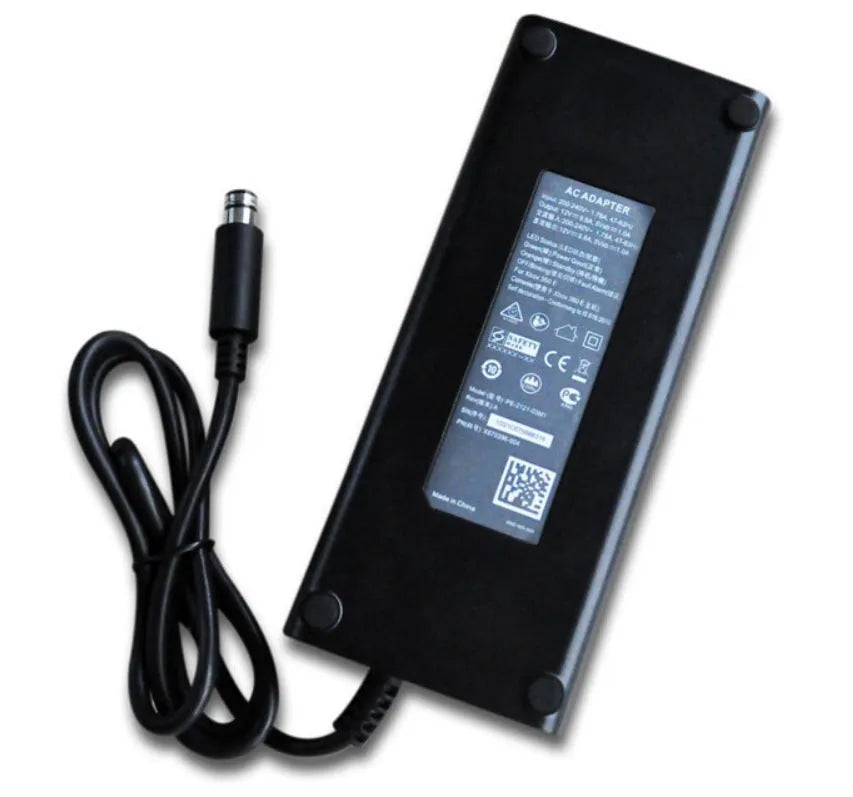 Black Fire Bull power adapter for XBOX360E console with EU UK US plug options