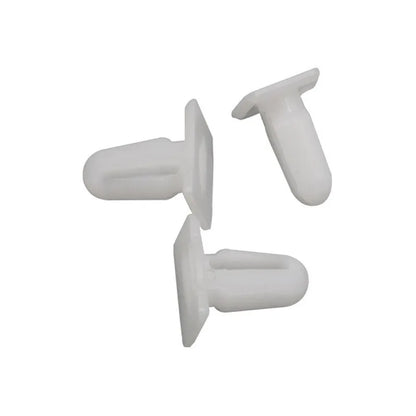 Pack of 60 D318 colour PA66 plastic automobile trim panel clips and fasteners.