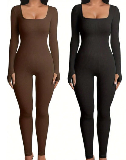 Stylish Women's Yoga Jumpsuit in various colours for workouts and casual wear