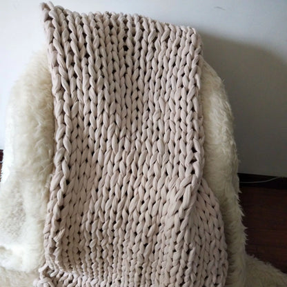 Hand-woven Gravity Weighted Blanket in solid colours for enhanced sleep and relaxation