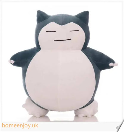 Snorlax Anime Plush Toy - A soft, cuddly Pokémon figure with a charming expression and vibrant colours