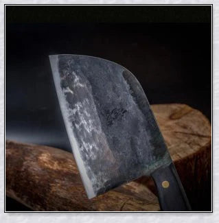 High-quality Serbian Almazan Chef Knife made with premium carbon steel for exceptional wear resistance and toughness