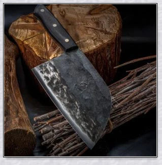 High-quality Serbian Almazan Chef Knife made with premium carbon steel for exceptional wear resistance and toughness