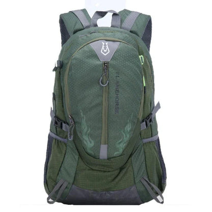 Multifunctional Korean-Style Casual Computer Backpack in various colours, featuring waterproof nylon construction, padded laptop compartment, and versatile design.