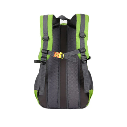 Multifunctional Korean-Style Casual Computer Backpack in various colours, featuring waterproof nylon construction, padded laptop compartment, and versatile design.