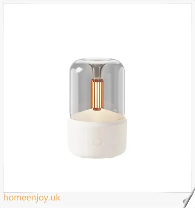 Atmosphere Light Humidifier Candlelight Aroma Diffuser - Simulates candlelight, doubles as night light, and diffuses essential oils for a relaxing ambience