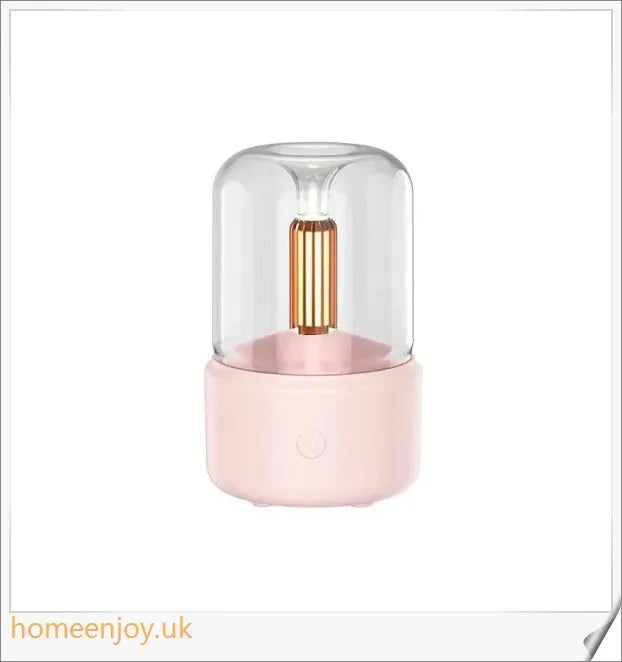 Atmosphere Light Humidifier Candlelight Aroma Diffuser - Simulates candlelight, doubles as night light, and diffuses essential oils for a relaxing ambience