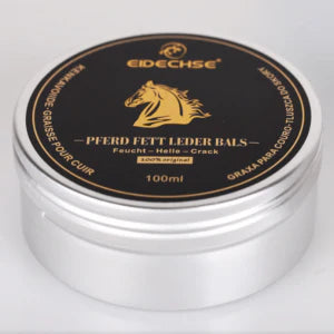 A leather car seat repair kit with cleaning sponge and instructions, designed to restore worn, cracked, or scratched leather surfaces.