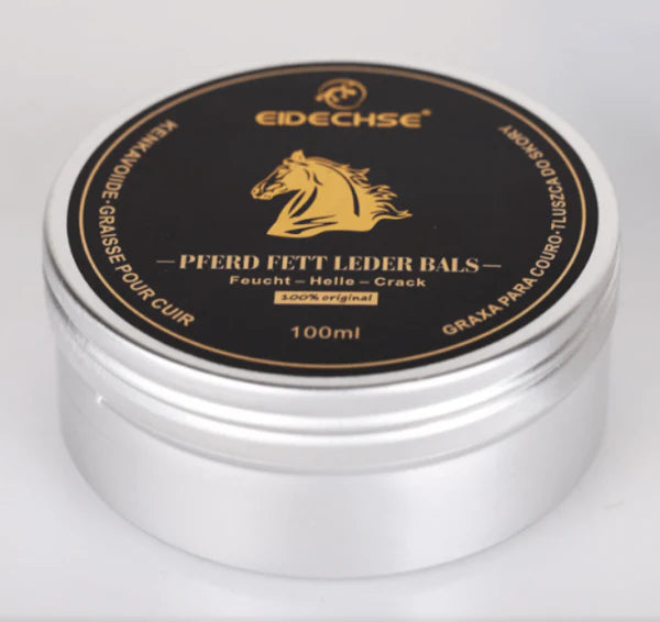 A leather car seat repair kit with cleaning sponge and instructions, designed to restore worn, cracked, or scratched leather surfaces.