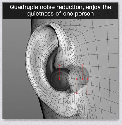 Professional Sleeping Ear Plugs made with German nano silica gel for exceptional comfort and noise reduction
