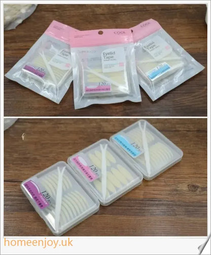 Double eyelid tape for heavy hooded eyes, eyelid lifter strips, instant eyelid lift, natural-looking double eyelid crease