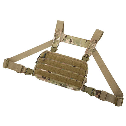 Protective Equipment Camouflage Light Combat Tactical Vest with double shoulder straps and less than 20L capacity