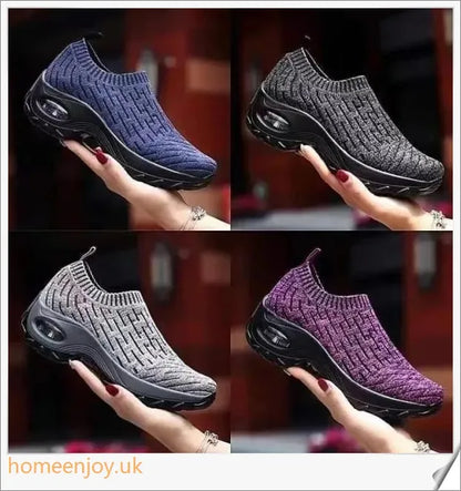 Pair of air cushioned, comfortable shoes in various colours