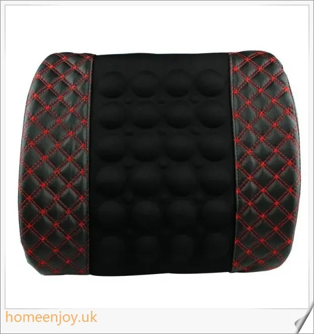 Deluxe Car Massage Cushion with massaging nodes and heating elements for enhanced driving comfort