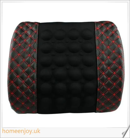Deluxe Car Massage Cushion with massaging nodes and heating elements for enhanced driving comfort