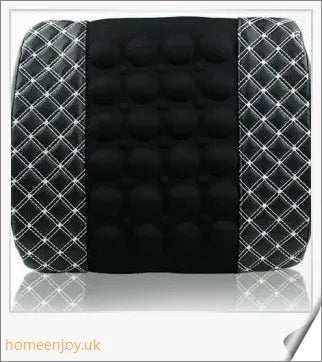 Deluxe Car Massage Cushion with massaging nodes and heating elements for enhanced driving comfort