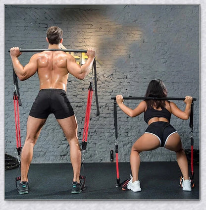 Redge Portable All-In-One Gym Machine with adjustable resistance bands for a full-body workout on the go