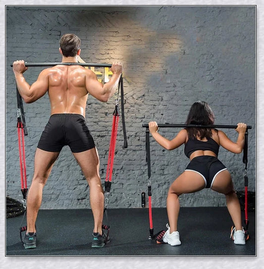 Redge Portable All-In-One Gym Machine with adjustable resistance bands for a full-body workout on the go