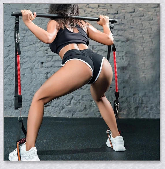Redge Portable All-In-One Gym Machine with adjustable resistance bands for a full-body workout on the go