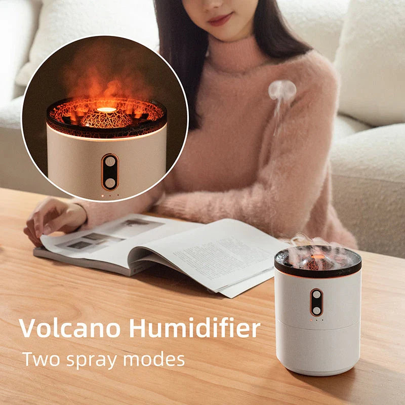 Premium Aroma Diffuser with Jellyfish Night Light - Compact and Portable Aromatherapy Humidifier with Mesmerizing Light Display