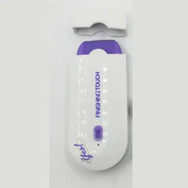 Cordless facial hair remover with micro-oscillation technology for painless, smooth hair removal on sensitive skin