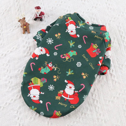 Stylish pet clothing collection featuring a range of cozy and fashionable outfits for dogs and cats