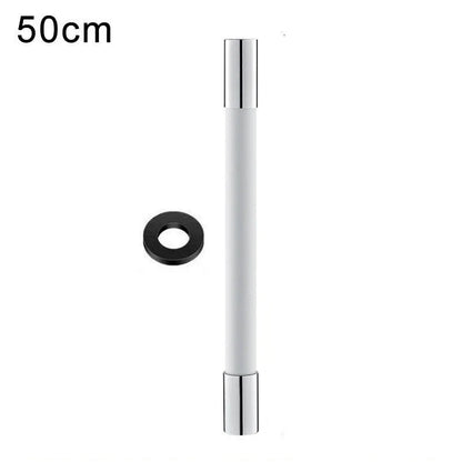 Adjustable faucet extender with 360-degree rotation for versatile sink cleaning