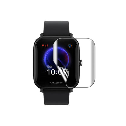 TPU hydrogel screen protector film for Amazfit Bip S smartwatch with anti-scratch features