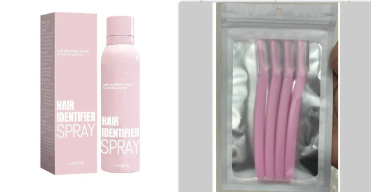 Facial Hair Removal Spray with Botanical Extracts for Smooth, Radiant Skin