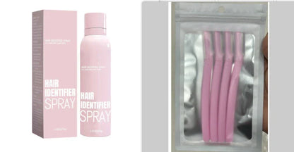 Facial Hair Removal Spray with Botanical Extracts for Smooth, Radiant Skin