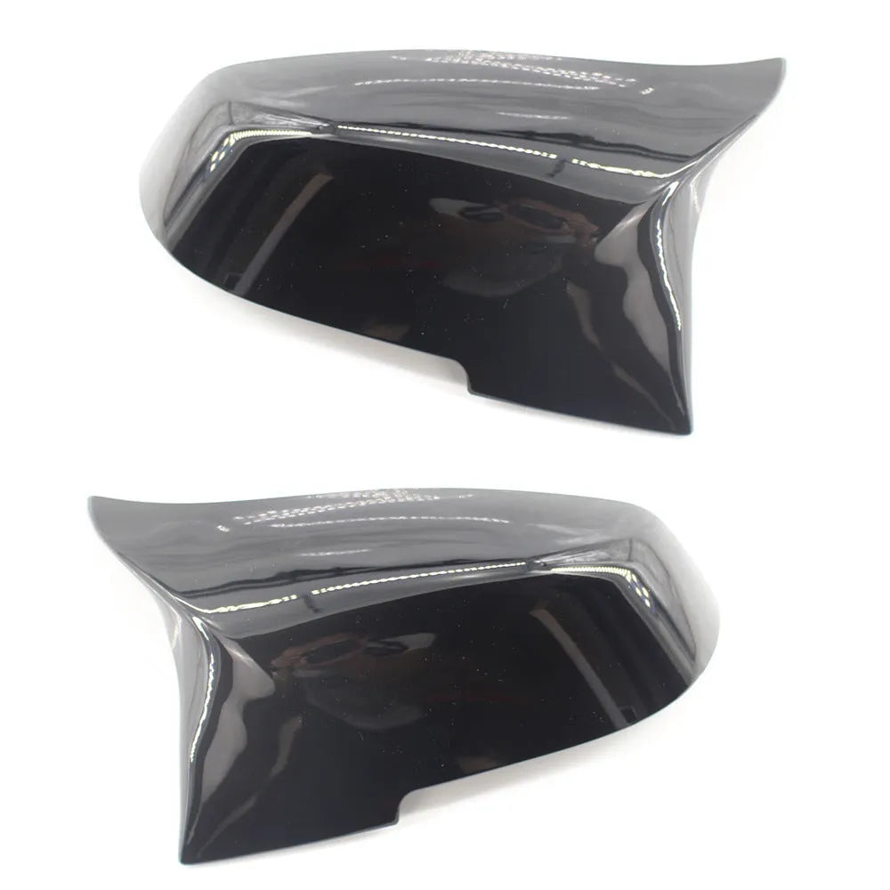 Paint bright black modified horn rearview mirror shells for BMW 3 Series and 4 Series vehicles
