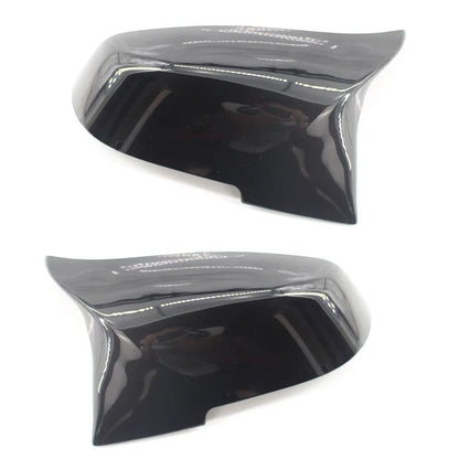 Paint bright black modified horn rearview mirror shells for BMW 3 Series and 4 Series vehicles