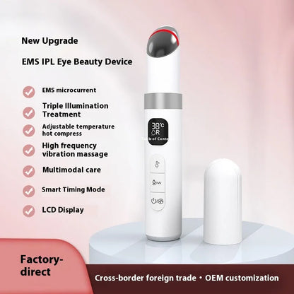 White eye beautification instrument with anion function and adjustable gear controls