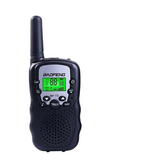 Children's walkie talkie handheld station in choice of five colours with 22 channels