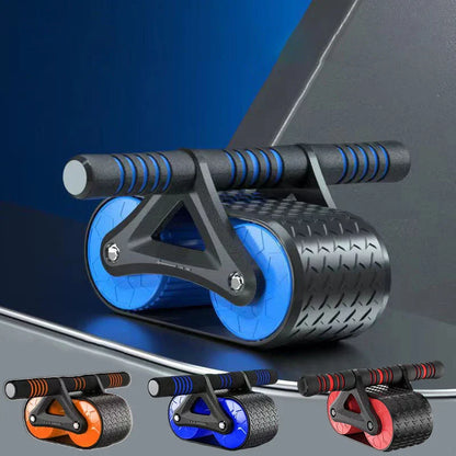Premium dual-wheel abdominal roller for effective core strengthening exercises